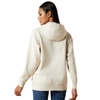 10062270 Ariat Women's Logo 2.0 Hoodie - Oatmeal Heather