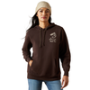 10062313 Ariat Women's Stitch Hoodie - Mole