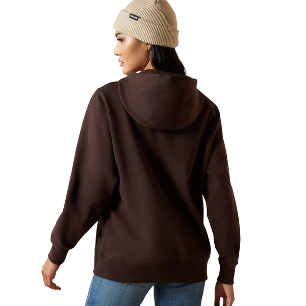 10062313 Ariat Women's Stitch Hoodie - Mole