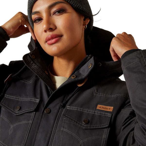 10062343 Ariat Women's Grizzly 2.0 Parka - Black