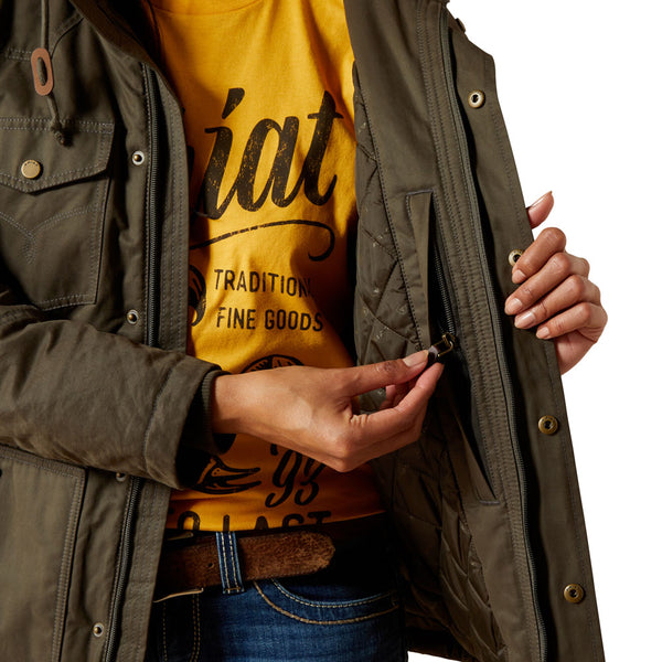 10062344 Ariat Women's Grizzly 2.0 Parka - Earth