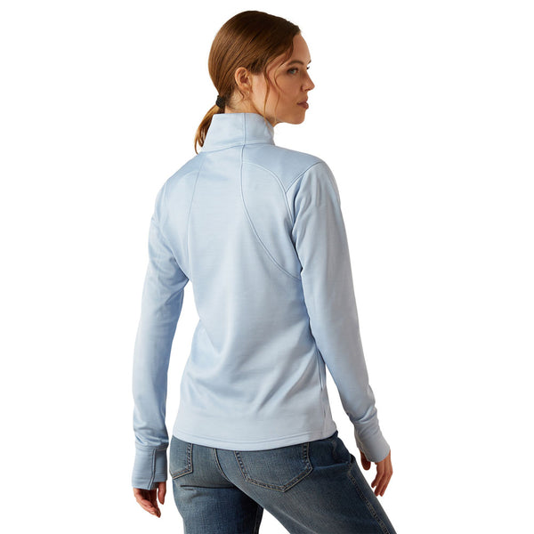 10062370 Ariat Women's Team EQ 1/2 Zip Pullover - Skyway