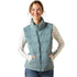 10062384 Ariat Women's UltraPuff Down Vest - Steel Sage