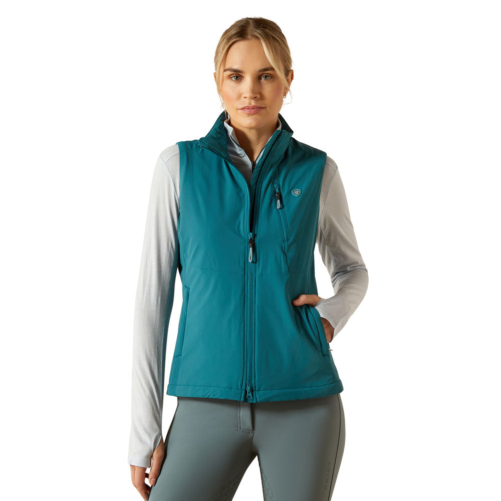 10062389 Ariat Women's Rion StretchShell Vest - Dragonfly