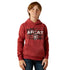 10062462 Ariat Youth Liquid Stamp Hoodie - Brick Red