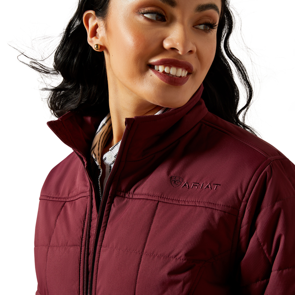 10062551 Ariat Women's Crius Insulated Concealed Carry Jacket - Windsor Wine