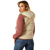 10062573 Ariat Women's Frontier Puffer Vest - Oyster Grey