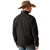 10062578 Ariat Men's Logo Softshell Jacket - Black