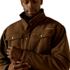 10062618 Ariat Men's Vernon Sherpa 2.0 Concealed Carry Jacket - Dark Brown