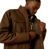 10062618 Ariat Men's Vernon Sherpa 2.0 Concealed Carry Jacket - Dark Brown