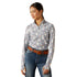 10062638 Youth Ariat Lowell 3.0 1/4 Zip Long Sleeve Baselayer - Posey Pony Print
