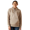 10062653 Ariat Women's Rebar Skill Set 1/2 Zip Hoodie - String