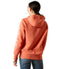 10062660 Ariat Women's Rebar Graphic Hoodie - Argon Heather/Cameo