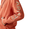 10062660 Ariat Women's Rebar Graphic Hoodie - Argon Heather/Cameo