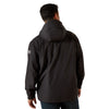 10062664 Ariat Men's Rebar Stormshell Logo Waterproof Jacket - Black