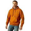 10062669 Ariat Men's Logo Hoodie - Glazed Ginger