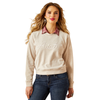 10062736 Ariat Women's Essential Crew Sweatshirt - Oatmeal