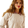 10062736 Ariat Women's Essential Crew Sweatshirt - Oatmeal