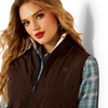 10062816 Ariat Women's Dilon 2.0 Reversible Insulated Vest - Mole