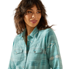 10062841 Ariat Women's Montana Long Sleeve Western Snap Shirt - Montana Blanket Jacquard