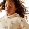 10062845 Ariat Girls' Western Stamps Hoodie - Layla Print