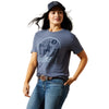 10063757 Ariat Women's Desert Night Short Sleeve T-Shirt - Chambray