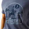 10063757 Ariat Women's Desert Night Short Sleeve T-Shirt - Chambray