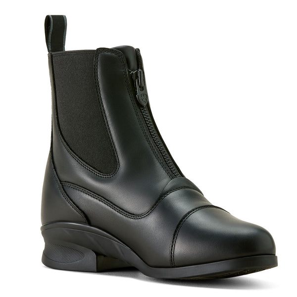 10063862 Ariat Women's Heritage Zip Waterproof Paddock Boot - Black