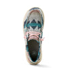 10063885 Ariat Women's Hilo Shoe - Smokey Turquoise Flannel