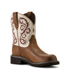10063976 Ariat Women's Fatbaby Heritage Lilah Western Boot - Chocolate Chip