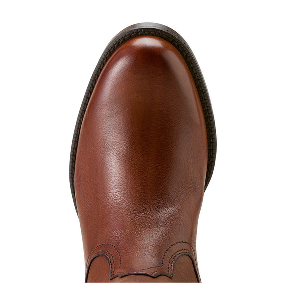 10063982 Ariat Men's Sonoro Roper Toe Western Boot - Cinnamon Brown