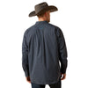 10065774 Ariat Men's Pro Series Toshi Classic Fit Long Sleeve Button Down Western Shirt - Black