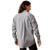 10065776 Ariat Men's Wrinkle Free Anderson Fitted Long Sleeve Shirt - Grey