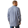 10065803 Ariat Men's Wrinkle Free Blane Fitted Long Sleeve Shirt - Grey