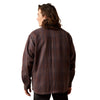 10065818 Ariat Men's Holbrook Retro Shirt Jacket - Brown Plaid