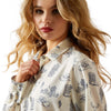10065832 Ariat Women's Homestyle Long Sleeve Western Shirt - Deserted Print