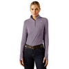 10065833 Ariat Women's Lowell 3.0 1/4 Zip Long Sleeve Baselayer - Purple Ash