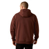 10065839 Ariat Men's Logo Hoodie - Deep Mahogany