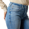 10065880 Ariat Women's Camellia High Rise Boot Cut Jean - Glendale