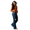 10065882 Ariat Women's Leslie Perfect Rise Slim Trouser Jean - Vermont