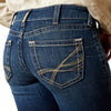 10065885 Ariat Women's Adalynne Perfect Rise Boot Cut Jean - Berryessa