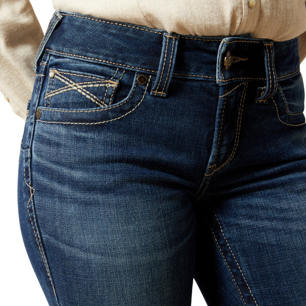 10065885 Ariat Women's Adalynne Perfect Rise Boot Cut Jean - Berryessa