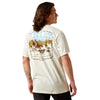 10065901 Ariat Men's Pulp Western Short Sleeve T-Shirt - Turtledove