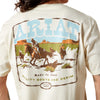 10065901 Ariat Men's Pulp Western Short Sleeve T-Shirt - Turtledove