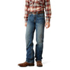 10065918 Ariat Boy's B5 Lucas Slim Fit Boot Cut Jean - Dakota