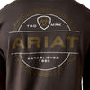 10070343 Ariat Men's Southwest Wooden Reticle Classic Fit Short Sleeve T-Shirt - Vintage Black