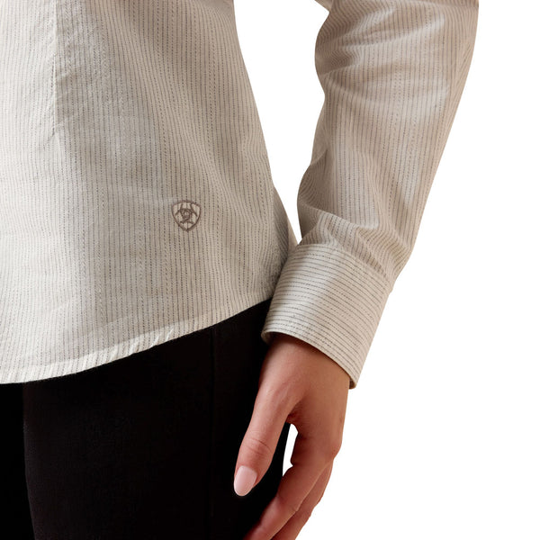 10071063 Ariat Women's Stella Western Snap Snap Shirt - Rope Stripe