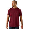 10071158 Ariat Men Shell Game Classic Fit Short Sleeve T-Shirt - Maroon Banner