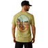 10071188 Ariat Men's Horse Without Name Classic Fit Short Sleeve T-Shirt - Tent Green