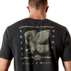 10071189 Ariat Men's Fuerza Y Destino Classic Fit Short Sleeve T-Shirt - Vintage Black